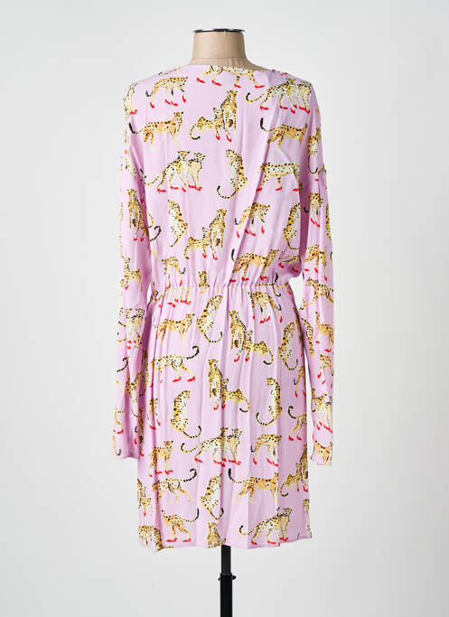 Robe mi-longue rose PINKO pour femme