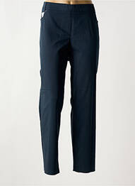 Jegging tissage popeline taille normale bleu FRANK WALDER femme