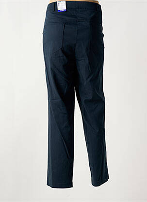 Jegging tissage popeline taille normale bleu FRANK WALDER femme