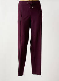 Jogging taille haute taille haute violet FRANK WALDER femme