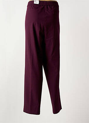 Jogging taille haute taille haute violet FRANK WALDER femme