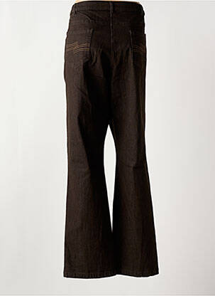 Pantalon droit stretch taille normale marron KARTING femme