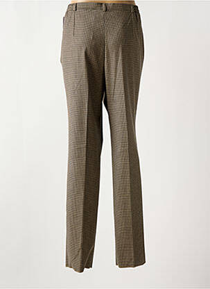 Pantalon slim taille élastique taille haute beige CHRISTIAN MARRY femme