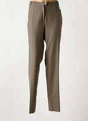 Pantalon slim beige CHRISTIAN MARRY pour femme seconde vue