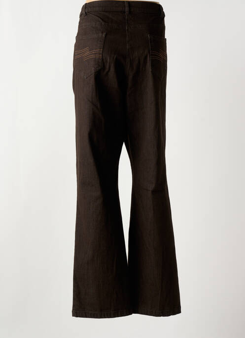 Jeans coupe slim stretch taille normale noir KARTING femme