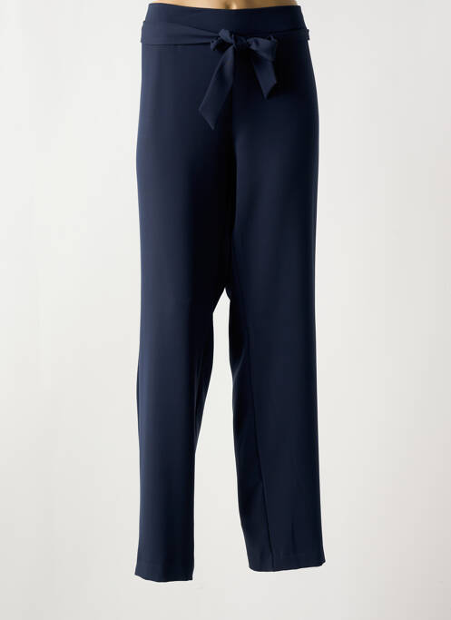 Pantalon droit bleu FRANK WALDER femme