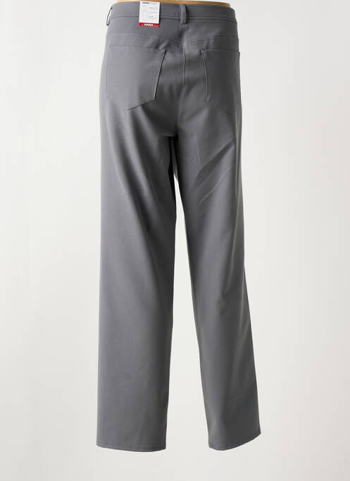 Pantalon droit gris FRANK WALDER pour femme