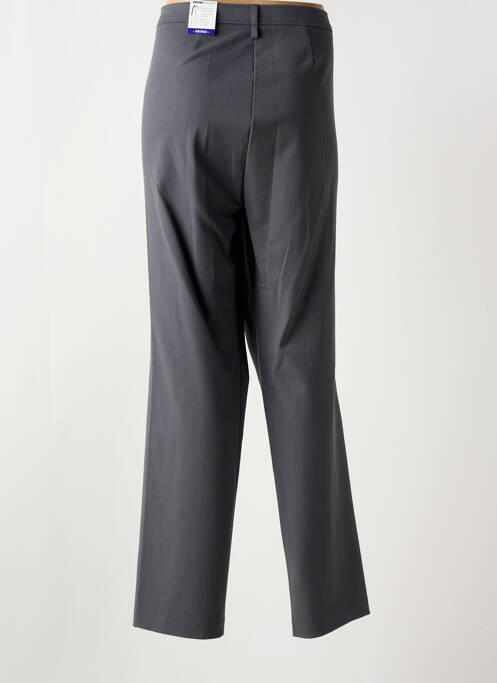 Pantalon droit gris FRANK WALDER pour femme