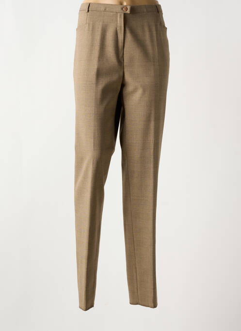 Pantalon slim beige CHRISTIAN MARRY pour femme