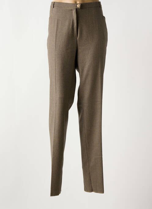 Pantalon slim beige CHRISTIAN MARRY pour femme