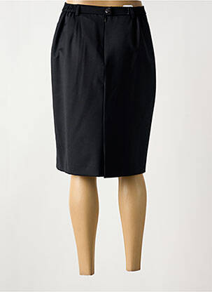 Jupe mi-longue stretch noir KARTING femme
