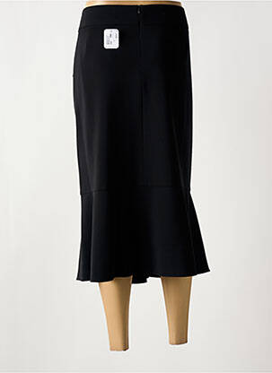 Jupe longue fermeture zippée au dos noir FRANK WALDER femme