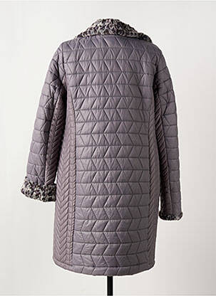 Doudoune poches sans capuche gris FASHION femme