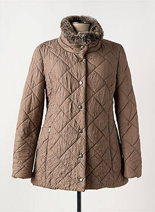 Doudoune poches sans capuche marron FASHION S.A femme