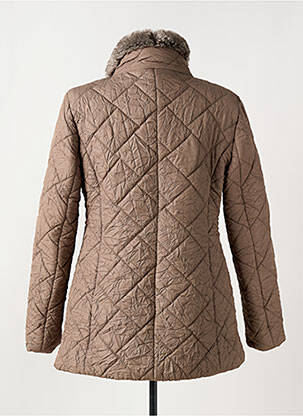 Doudoune poches sans capuche marron FASHION S.A femme