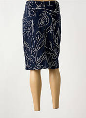 Jupe mi-longue bleu FRANCE RIVOIRE pour femme seconde vue
