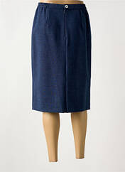 Jupe mi-longue bleu KARTING pour femme seconde vue