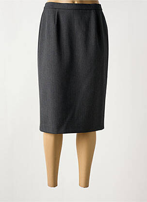 Jupe mi-longue gris KARTING pour femme