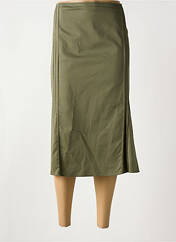 Jupe mi-longue vert FRANK WALDER pour femme seconde vue