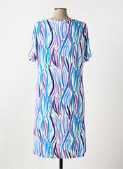 Robe mi-longue bleu I.ODENA pour femme seconde vue