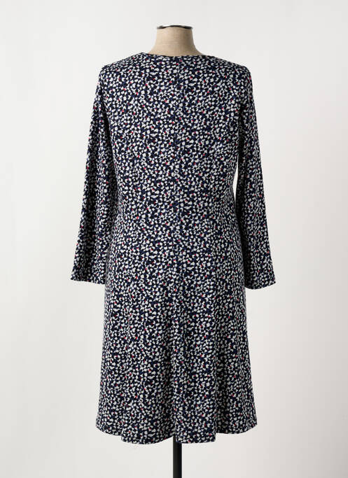 Robe mi-longue bleu FRANCE RIVOIRE pour femme