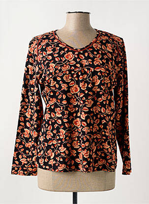 T-shirt manches longues manches longues noir AGATHE & LOUISE femme