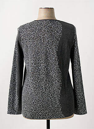 T-shirt manches longues manches longues gris DESAIVRE femme