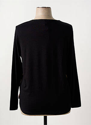 T-shirt manches longues manches longues noir FRANCE RIVOIRE femme