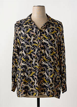 Chemisier noir AGATHE & LOUISE pour femme