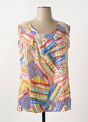 Top jaune FRANCE RIVOIRE pour femme