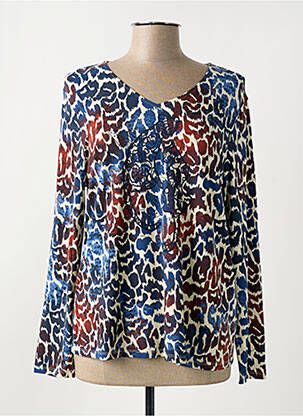 T-shirt bleu BARBARA LEBEK femme