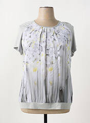 T-shirt gris FRANK WALDER pour femme seconde vue