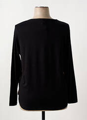 T-shirt noir FRANCE RIVOIRE pour femme seconde vue