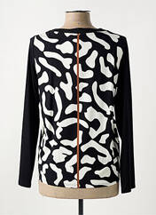 T-shirt noir FRANK WALDER pour femme seconde vue