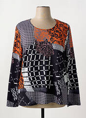 T-shirt orange CHRISTINE LAURE pour femme seconde vue