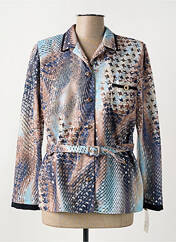 Veste casual bleu FRANCE RIVOIRE pour femme seconde vue