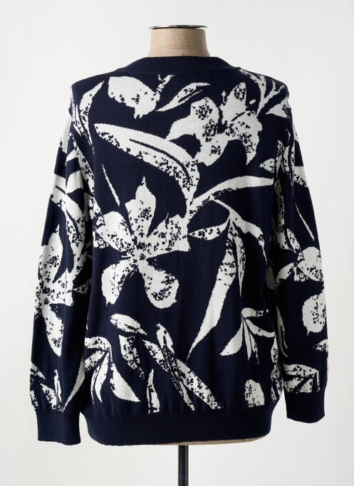 Gilet manches longues bleu FRANK WALDER pour femme