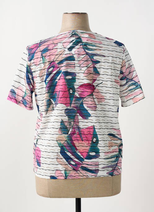 T-shirt blanc FRANK WALDER pour femme