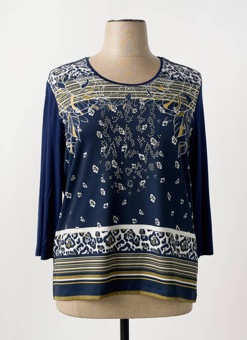 T-shirt bleu BARBARA LEBEK pour femme