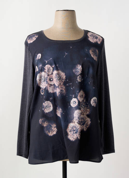 T-shirt gris BARBARA LEBEK pour femme