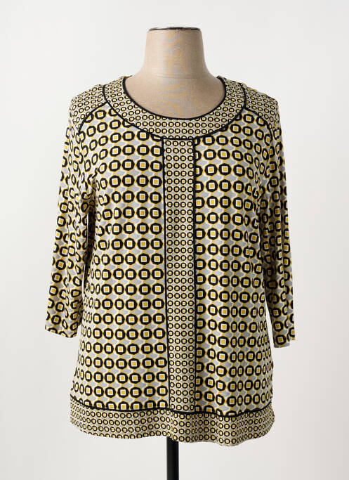 T-shirt gris FRANK WALDER pour femme