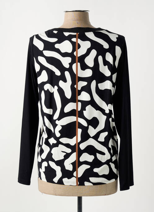 T-shirt noir FRANK WALDER pour femme