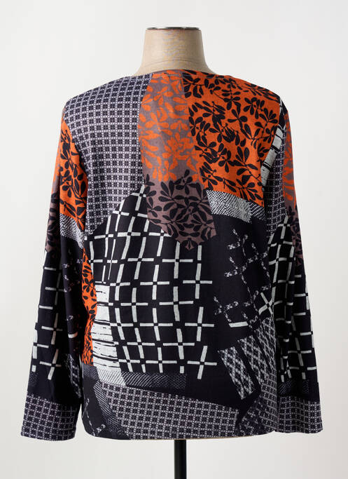 T-shirt orange CHRISTINE LAURE pour femme