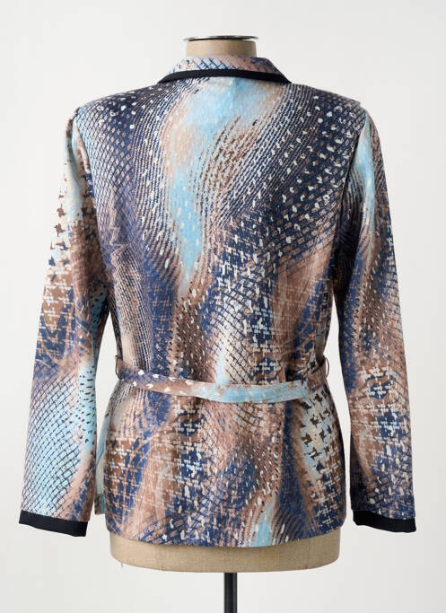 Veste casual bleu FRANCE RIVOIRE pour femme