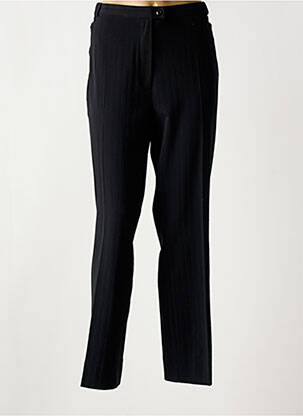 Pantalon droit stretch taille normale noir QUATTRO femme