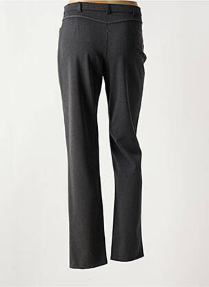 Pantalon droit stretch taille normale gris CHRISTINE LAURE femme