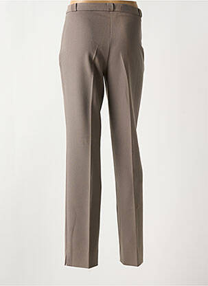 Pantalon slim stretch taille normale marron QUATTRO femme