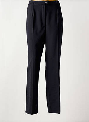 Pantalon droit stretch taille normale bleu QUATTRO femme