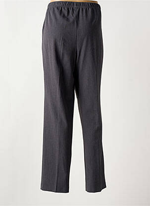 Pantalon droit stretch taille normale gris FRANCE RIVOIRE femme