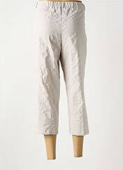 Pantacourt beige FRANCE RIVOIRE pour femme seconde vue